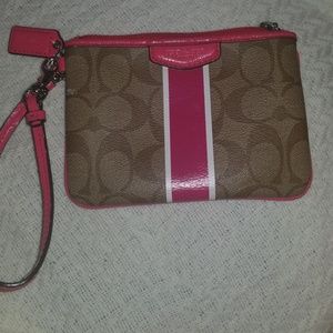 Coach wristlet